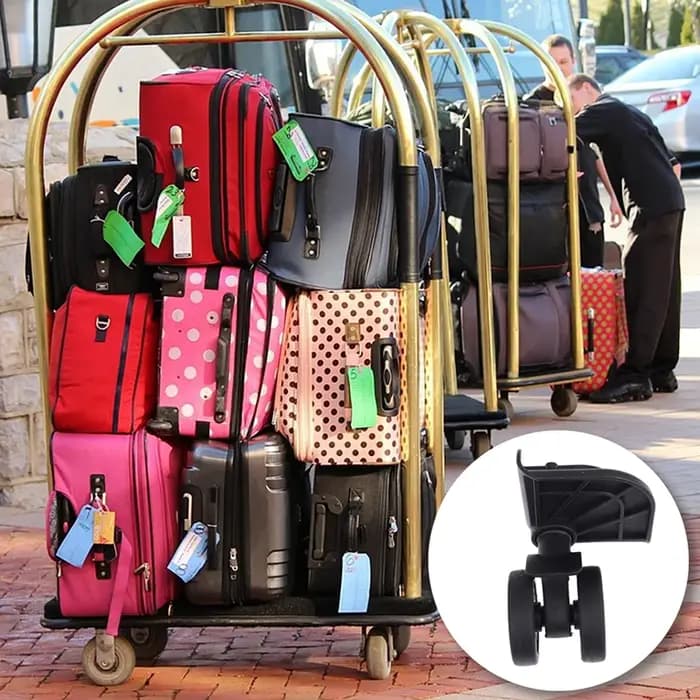 Ensemble de réparation de roues de valise
