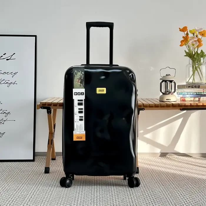 Valise trolley concave-convexe, bagage cabine 20 pouces, valise de voyage, valise étudiante avec ser