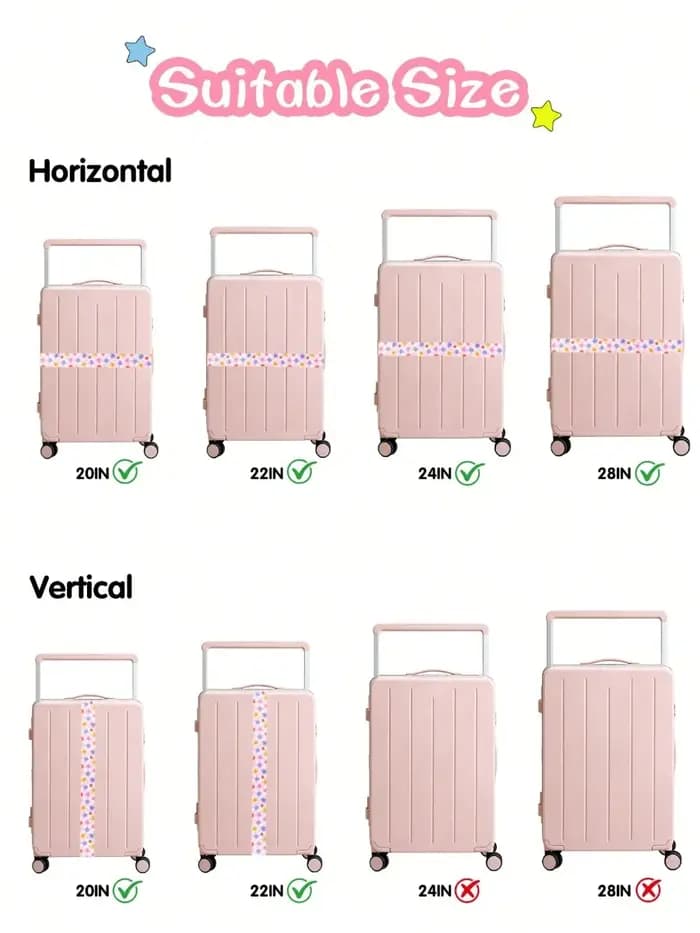 Sangle de bagage réglable pour valise