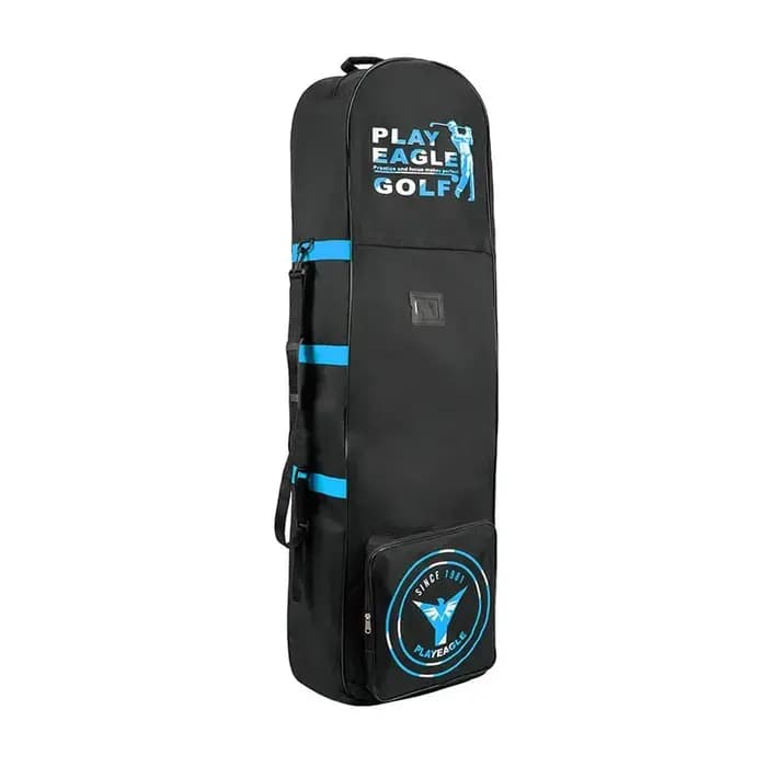 Sac de golf pour l'aviation avec roues silencieuses HKB02, grande capacité de rangement, pliable, po
