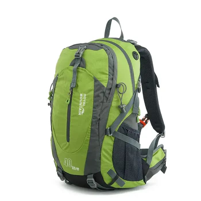Sac à dos de randonnée et de camping 40L avec planche dorsale pour hommes et femmes