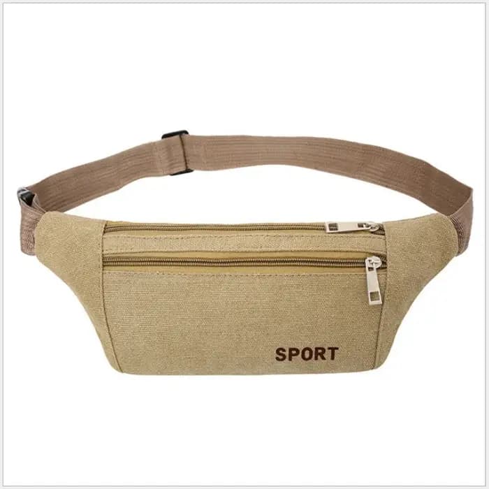Fanny Pack sacs de course sac de ceinture pour femmes hommes sac à main en toile voyage Camping randonnée poche ventre pochette pour pièces de monnaie de téléphone