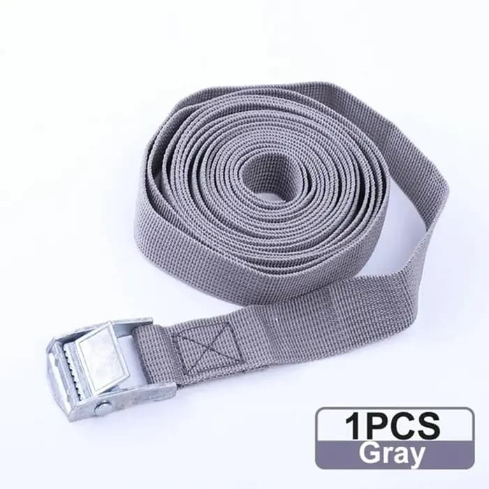 Sangle de fixation robuste de 2 m avec boucle à dégagement rapide pour un transport de marchandises et une sécurité des bagages durables
