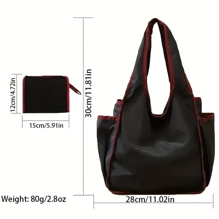 Sac de courses pliable