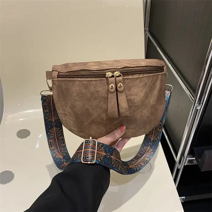 Hobo – sacoche de couleur unie pour femmes