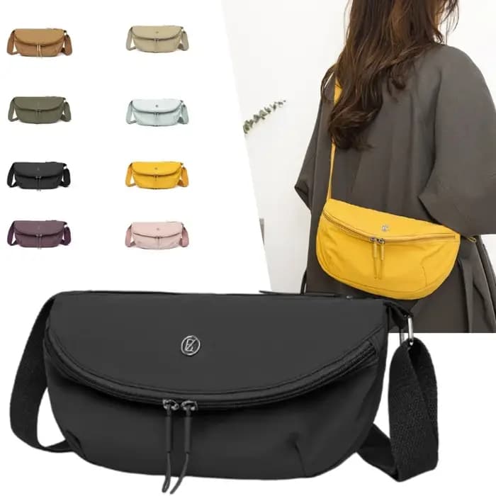 Sac bandoulière pour femme en nylon léger