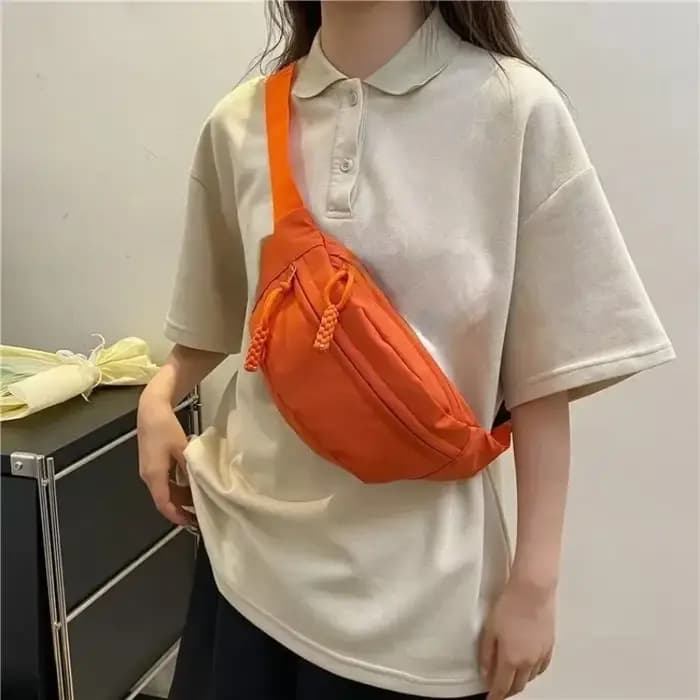 Sac de poitrine en toile pour femmes