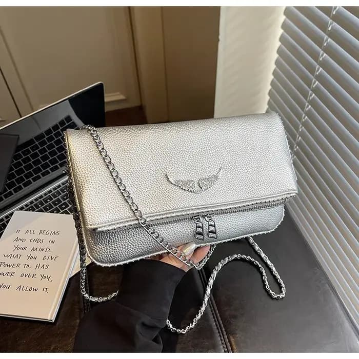 Sacs bandoulière tendance pour femmes, sacs à épaule minimalistes avec chaîne, sacs de créateur, sac