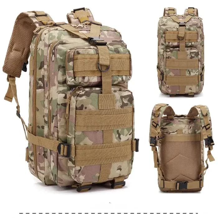 Sac à dos tactique militaire de 30l pour hommes, sacs à dos de voyage de grande capacité, sacs multi