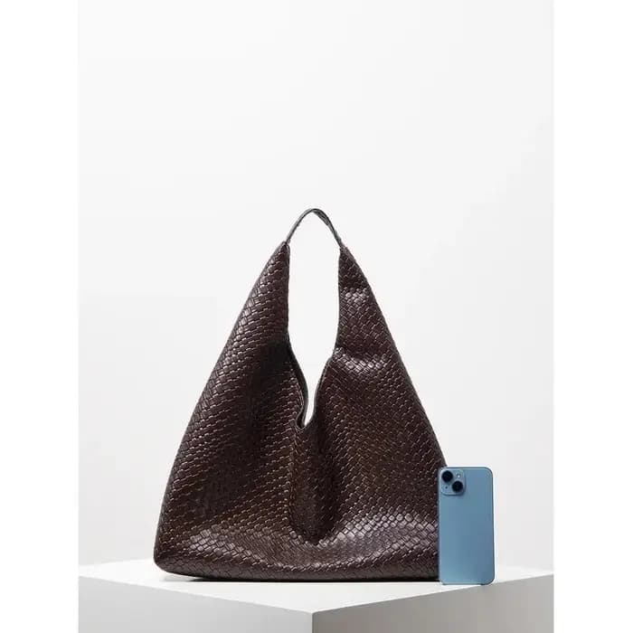 Sac fourre-tout minimaliste pour femmes - Sac à bandoulière rétro élégant de grande capacité pour le travail