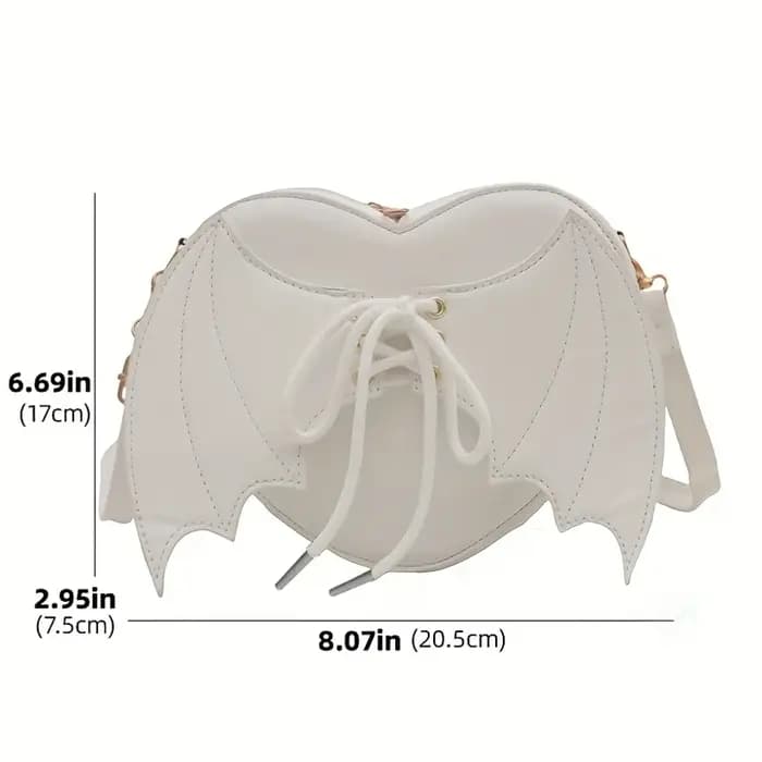 Sac à bandoulière en forme de chauve-souris pour femmes