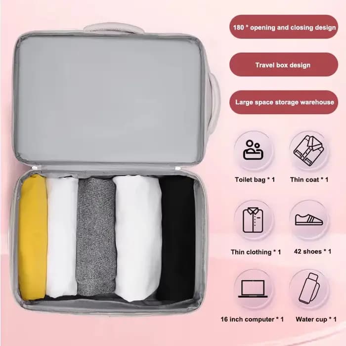 Buylor sac à dos de voyage femmes Easyjet sac à dos 45x35x20 cabine bagages sac à dos pour avion grande capacité sacs à main pour ordinateur portable