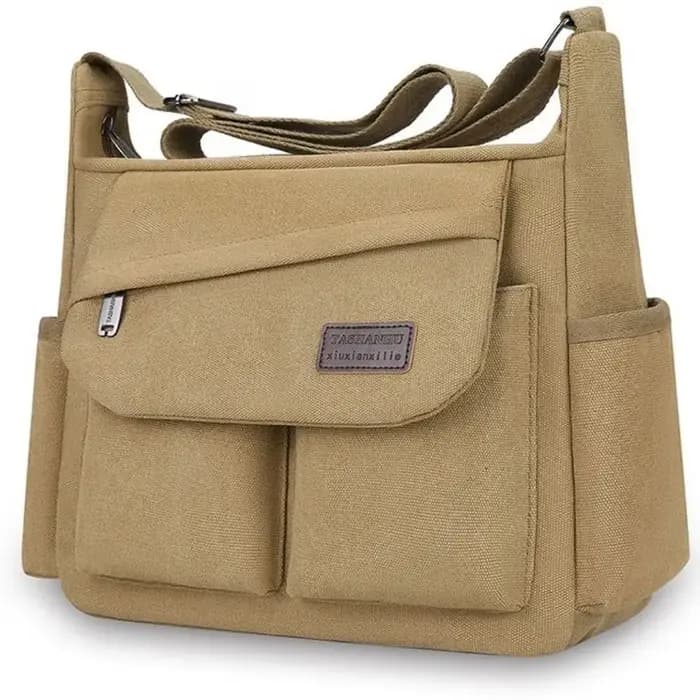 Sac à bandoulière en toile pour hommes