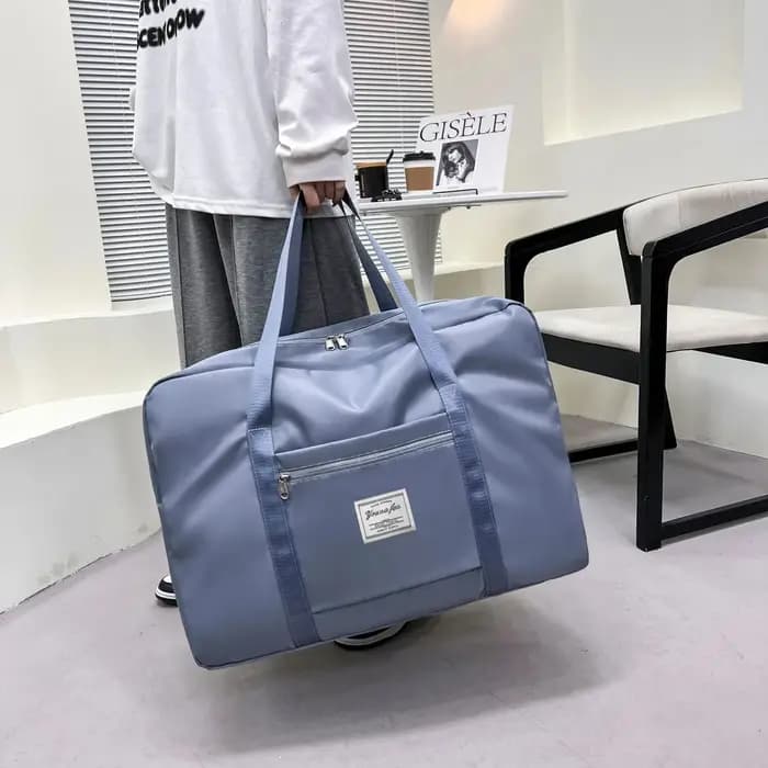 Sac de rangement de grande capacité avec fermeture éclair, sac de sport portable, sac à main polyval