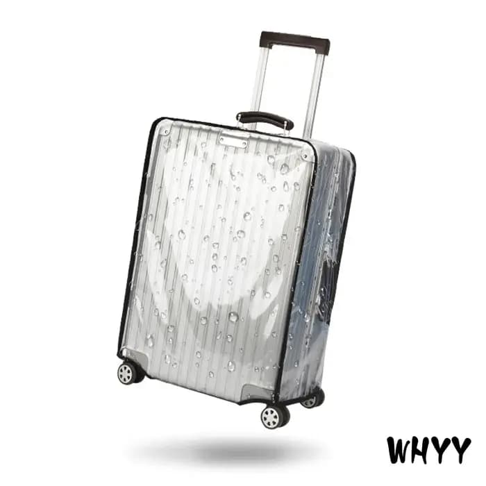 Protecteurs de couverture de valise en PVC Transparent