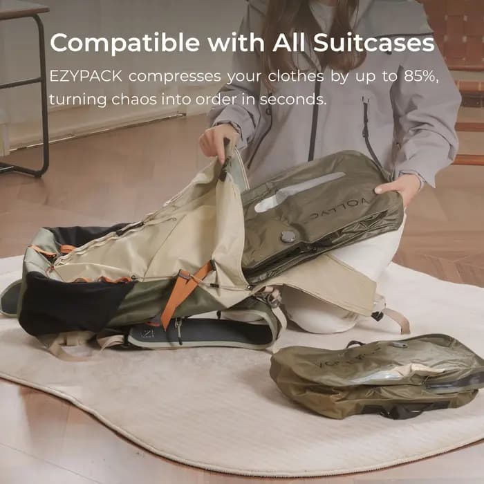 FLEXTAIL X VOLLYC EZYPACK - Sac de rangement sous vide 18-55L