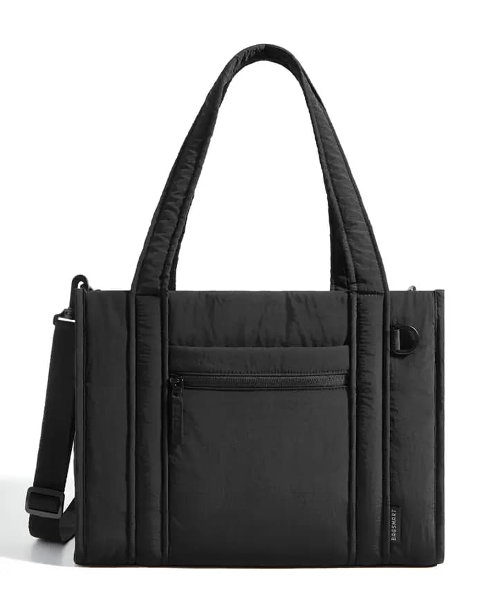 BAGSMART petit sac fourre-tout pour femmes sac à bandoulière multifonctionnel avec fermeture éclair