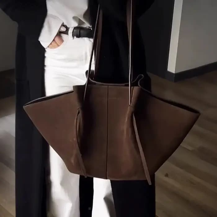Sac fourre-tout de luxe en cuir PU pour femmes