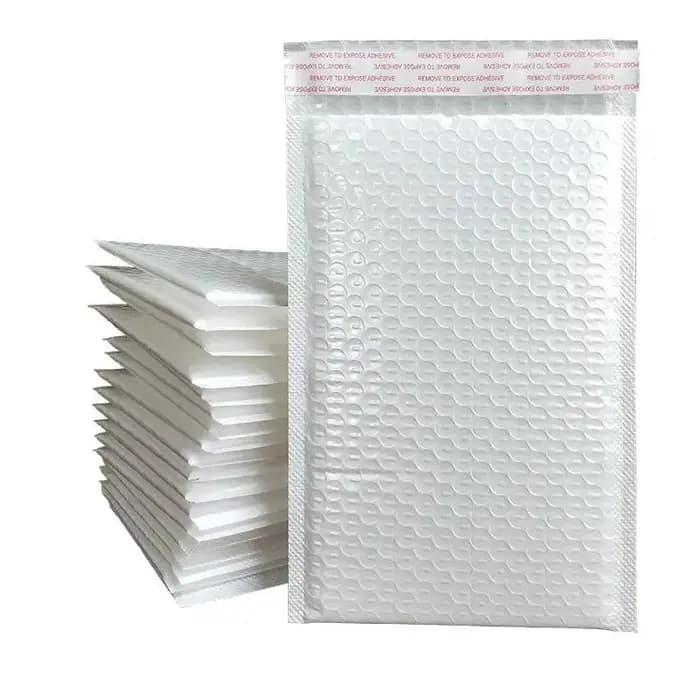 10 pièces/sac express fragile blanc