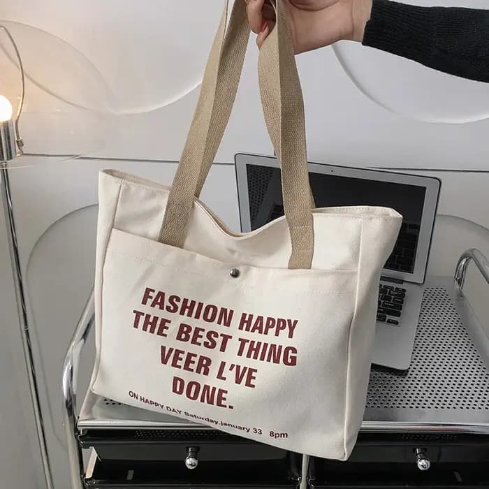 Sacs fourre-tout en toile pour femmes