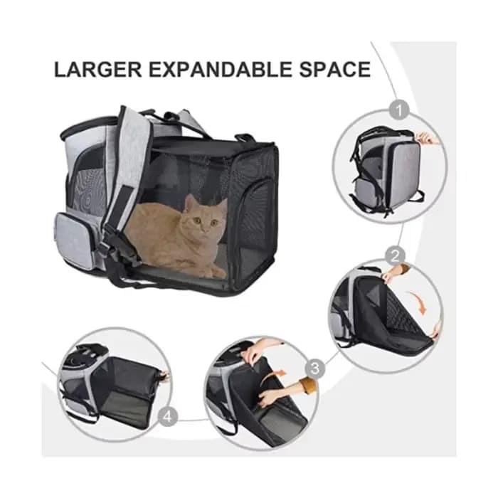 Sac à dos portable pour chat