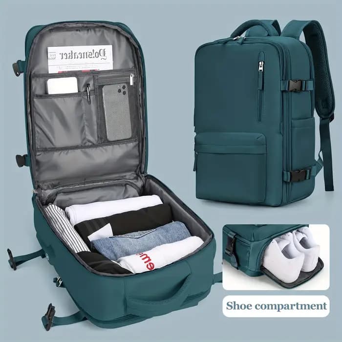 Sac à dos de voyage, sac d'articles personnels pour vol approuvé