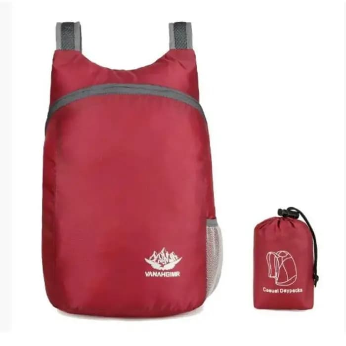 Sac à dos de montagne pliable de grande capacité 20L