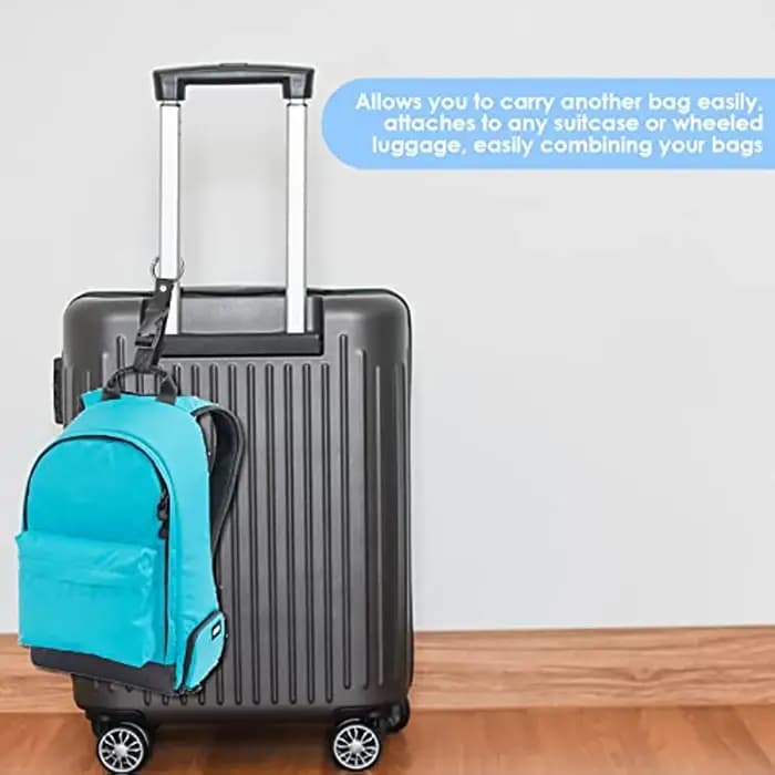 Sangle de bagage portable avec boucle de verrouillage antivol