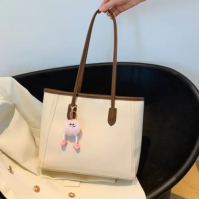 Sac fourre-tout à bandoulière grande capacité tendance pour femme, nouvelle version coréenne printem