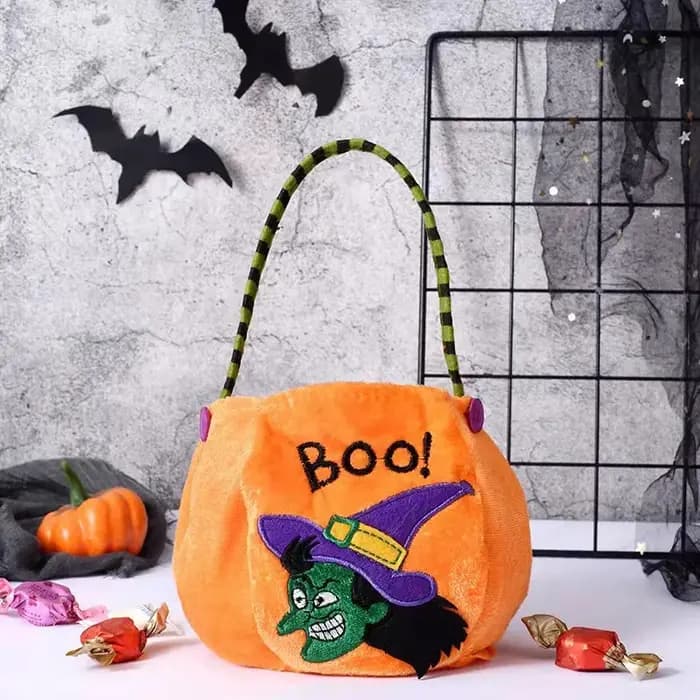 Sac à bonbons d'halloween mignon