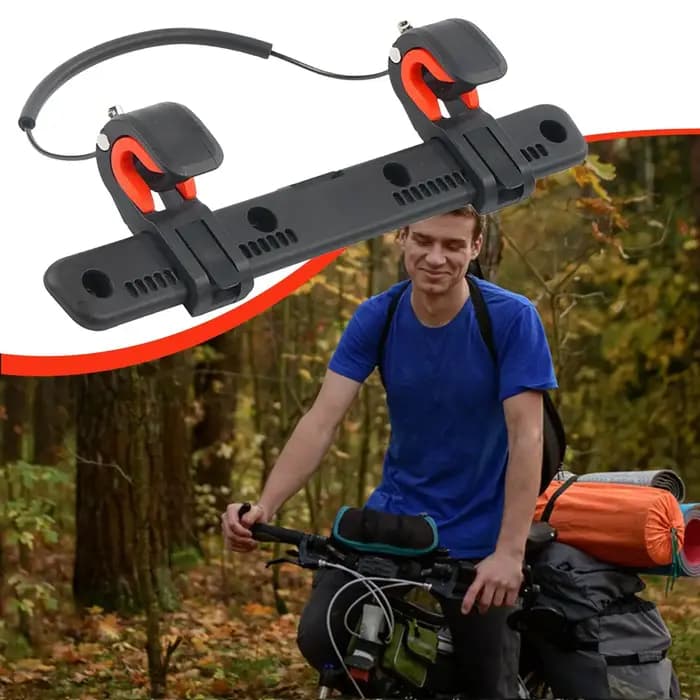 Clip de fixation réglable pour sacoche de vélo