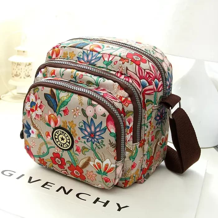 Petit sac à main carré alertes onal en toile pour femme