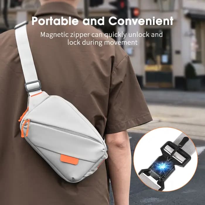 Sac bandoulière de grande capacité, sac de rangement de voyage pour accessoires de caméra DJI Action 5 Pro/Insta360 Ace Pro 2/Go3s/GoPro Pocket 3