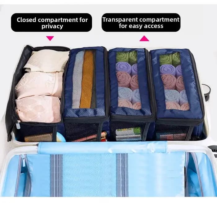 Organisateur de valise grande capacité