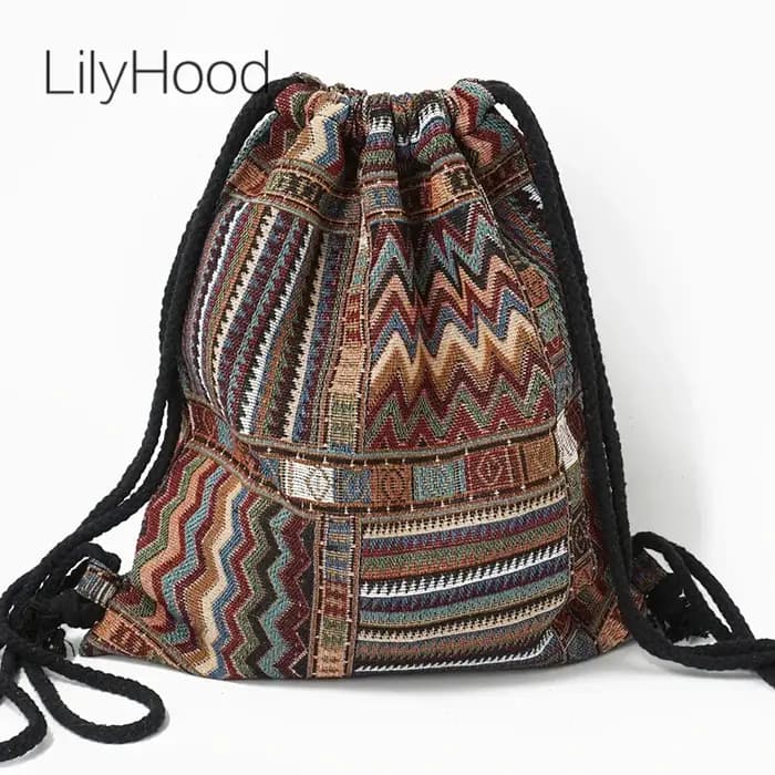 Sac à dos en tissu pour femme 2026