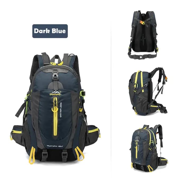 40L résistant à l'eau voyage sac à dos Camping randonnée ordinateur portable sac à dos Trekking escalade sacs à dos