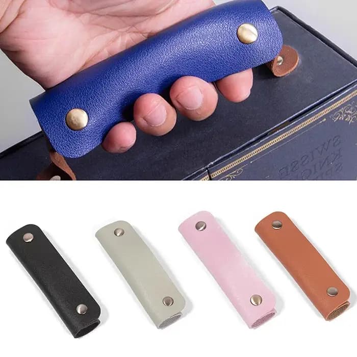 Poignée en cuir, accessoires de bagages