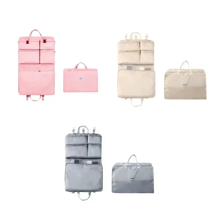Organisateur de bagages suspendu pliable grande capacité