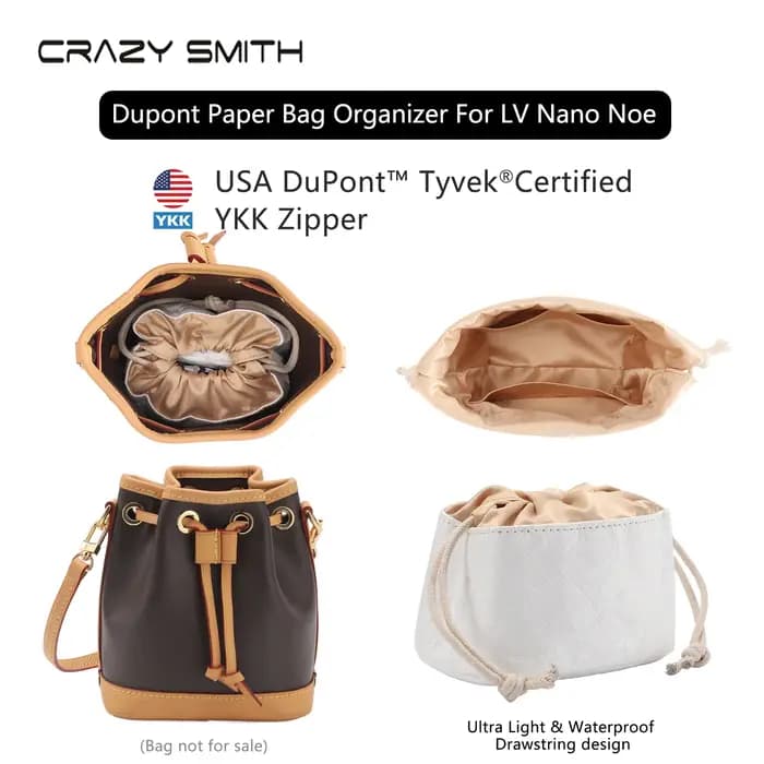 Sac intérieur en papier Dupont pour LV CharacterNoe