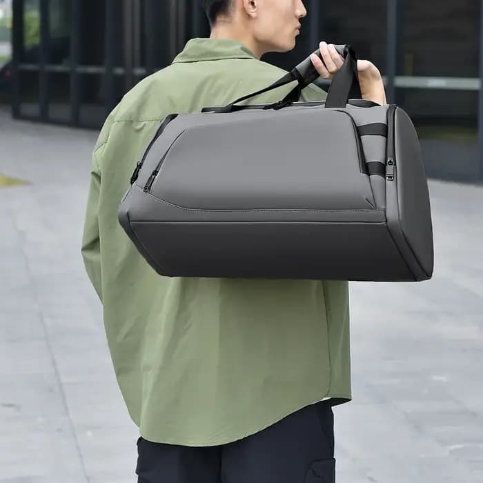 Sac de voyage fitness avec séparation humide/sèche, étanche, valise à main multifonctionnelle, sac de voyage pour affaires