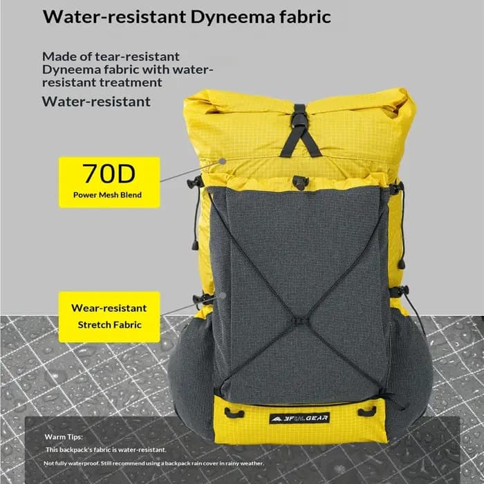 DAOSHI 30 + 10L sac à dos extérieur ultraléger étanche Camping randonnée sac à dos sac de Sport sacs à dos résistants à l'eau