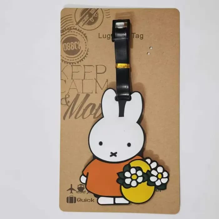 Nouvelle étiquette de bagage Miffy