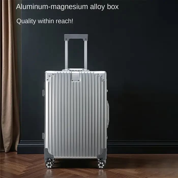 Valise en alliage d'aluminium et de magnésium