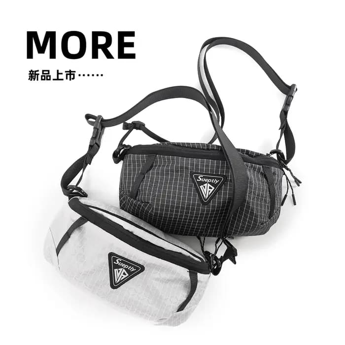 Sac à bandoulière en nylon léger d'extérieur pour hommes et femmes