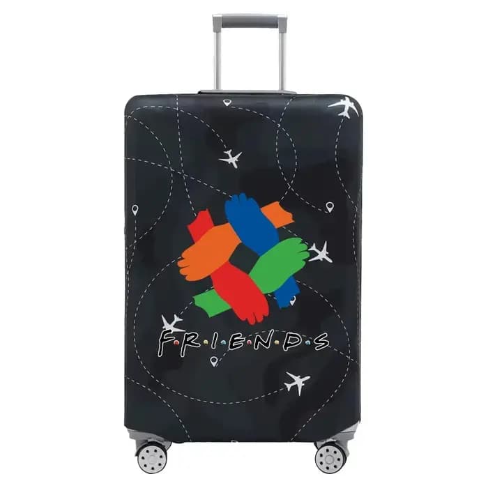 Housses de bagages de voyage imprimées Friends Pattern Series