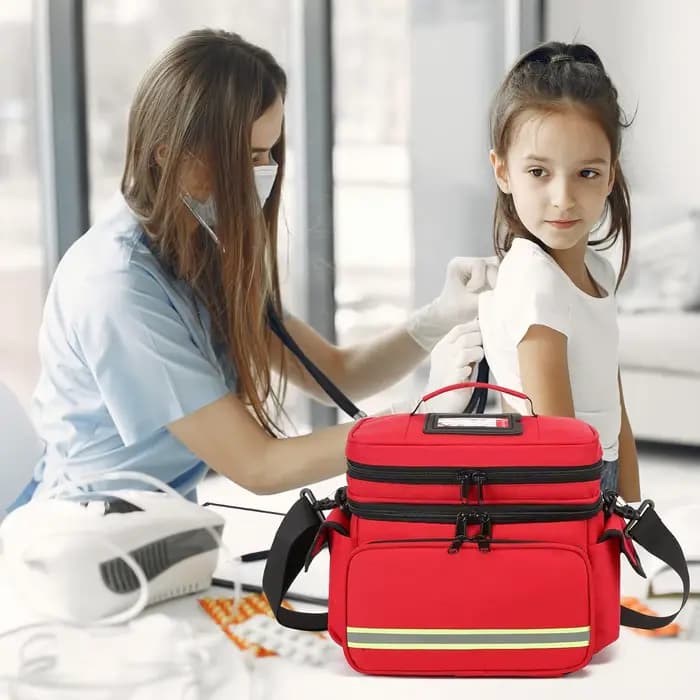 Sac médical double couche