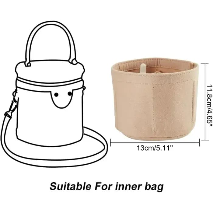 Organisateur de sac à main en feutre