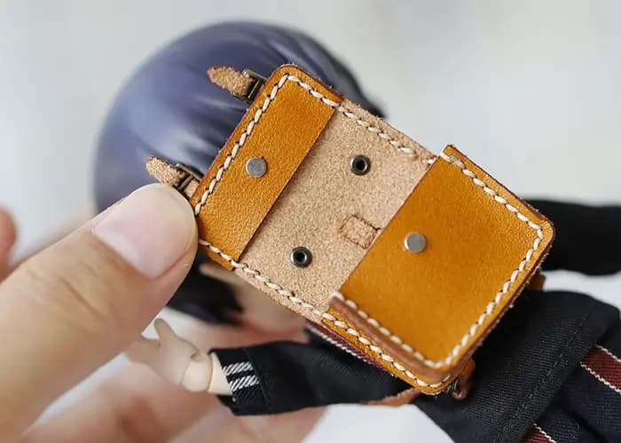 Poupée jouet mini sac mode rétro sac à dos sac d'école adapté pour Obitsu11