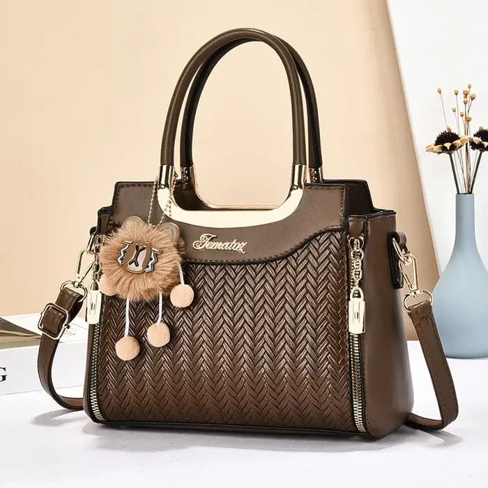 Caroly grande capacité à la mode femmes sac à main épaule sac à bandoulière de luxe élégant personnalité dames sac PU matériel