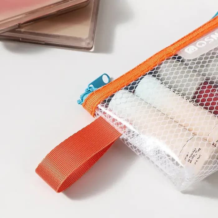 Nouvelles trousses de maquillage de voyage en maille